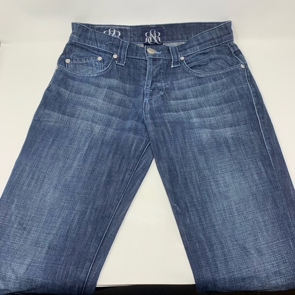 Rock & Republic Boot Cut Embroidered Jeans - Picture 3 of 9